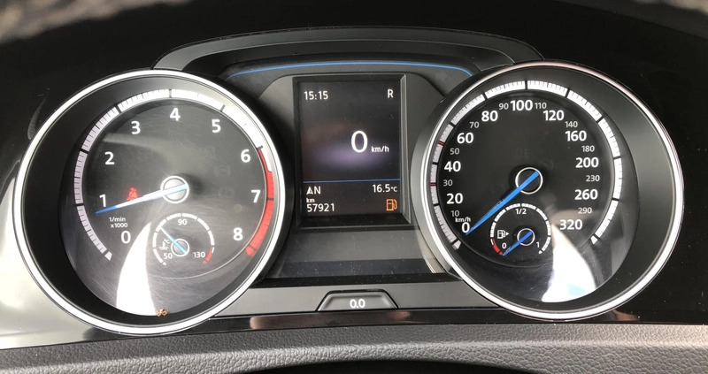 Volkswagen Golf cena 119900 przebieg: 57950, rok produkcji 2019 z Syców małe 277